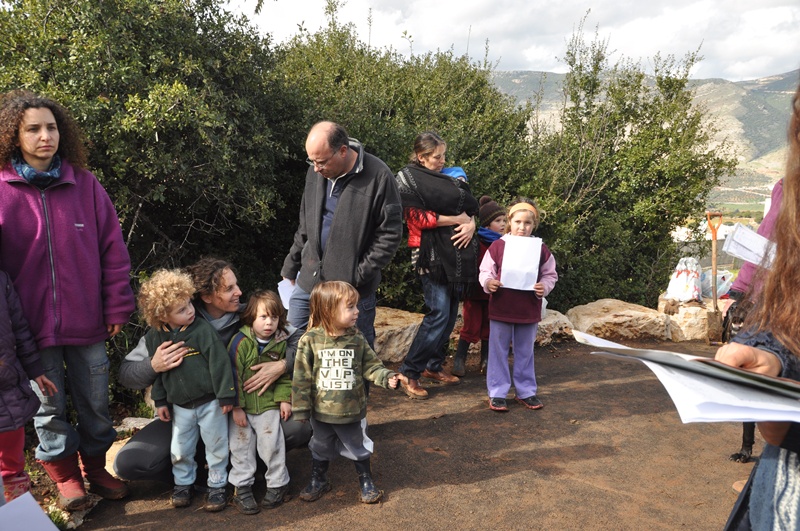 נטיעות ט"ו בשבט בכמון תשע"ב